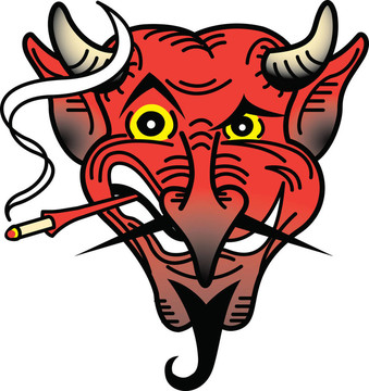 紋身設(shè)計(jì)抽魔藝術(shù)
