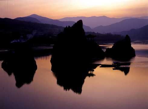 日落美景