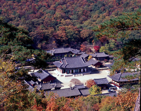 韓國(guó)傳統(tǒng)房屋
