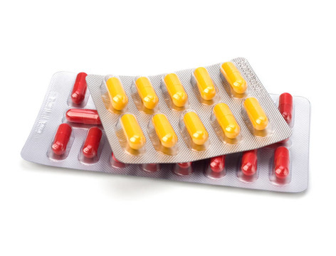 白色藥用膠囊