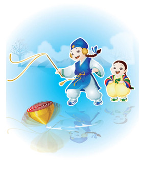 新的一年和四個(gè)季節(jié)