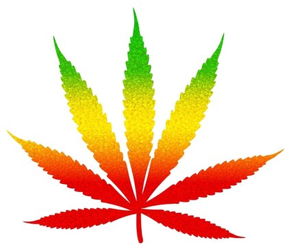 Rastafarian Rasta Leaf符號(hào)