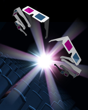 3D電影中的3D眼鏡