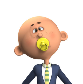 幼稚的商人