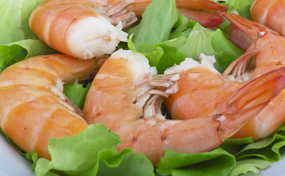 Fried Jumbo Shrimp沙拉