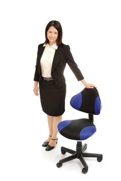 亞洲商業(yè)女性肖像