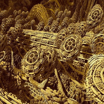 計算機生成抽象背景