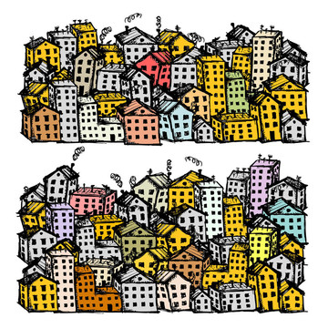 城市街道小品；背景設(shè)計(jì)