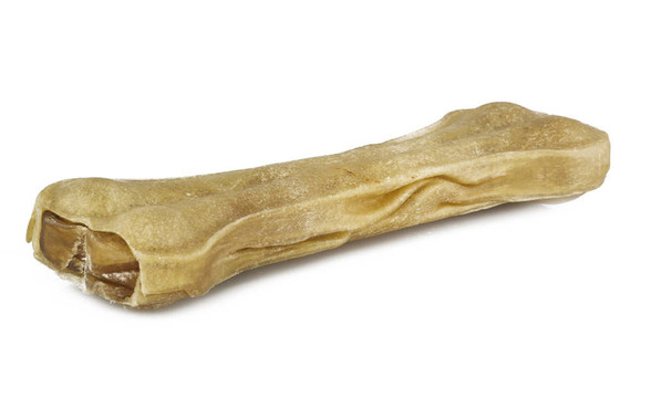 狗的配件和白色的食物