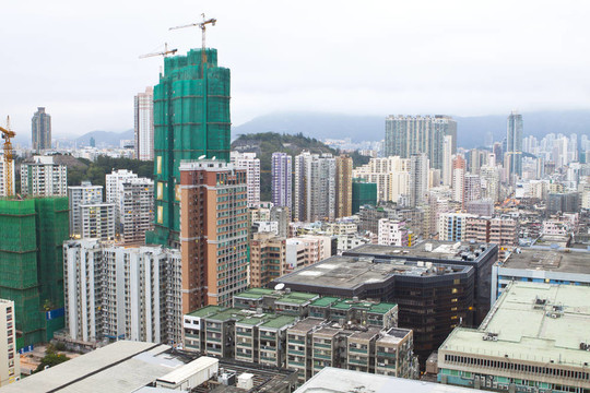 香港市區(qū)景觀