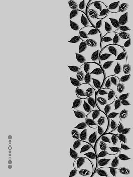 無(wú)縫背景花