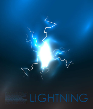 摘要雷電背景