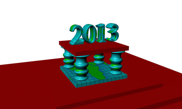2013新年3D