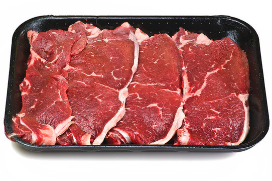 鮮牛肉準備