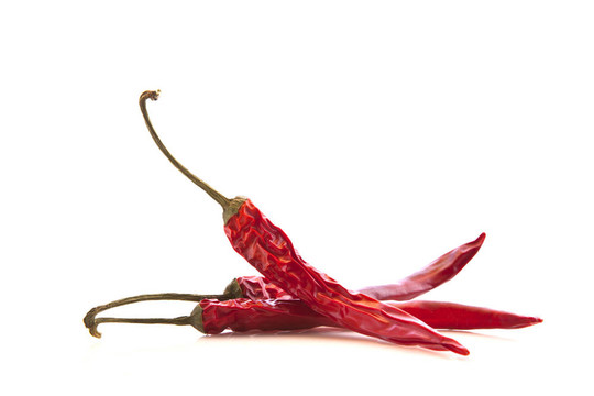 干的紅辣椒