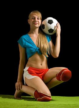女足球運動員