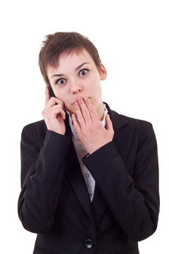 女人收到令人驚訝的消息