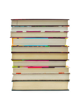 堆書