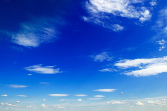 藍(lán)色的天空