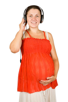孕婦聽音樂
