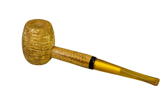 玉米芯煙斗白色隔離