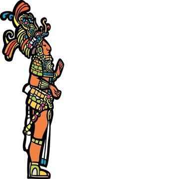 站在Mayan Lord