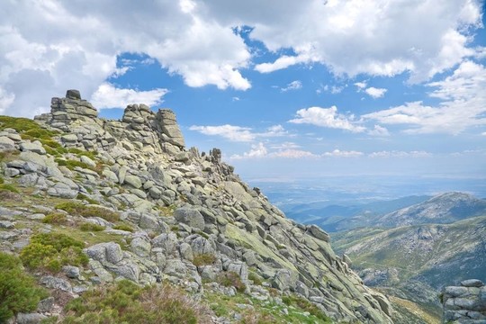 落基山脈在格雷多斯自然公園