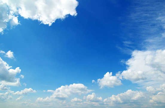 藍(lán)色的天空