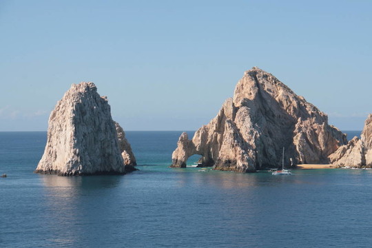 海灘和峭壁