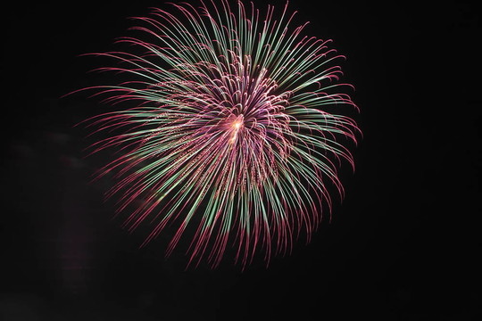 夜空煙花