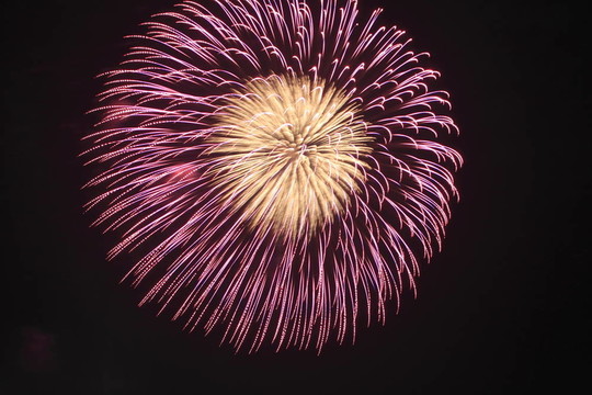 夜空煙花