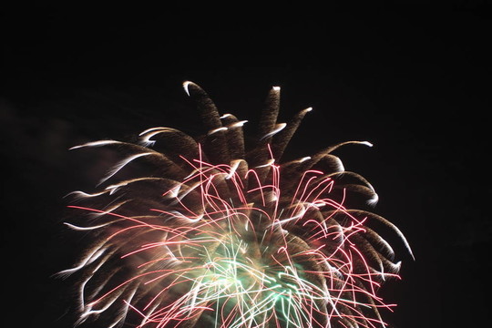 夜空煙花