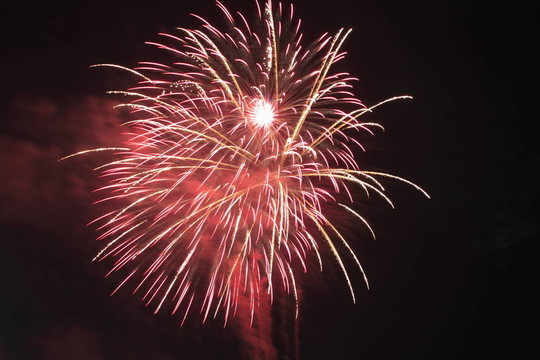 夜空煙花