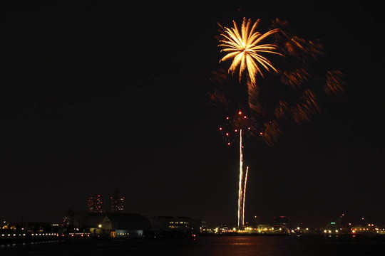 夜空的煙花