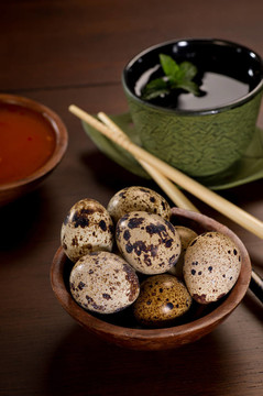 鵪鶉蛋茶