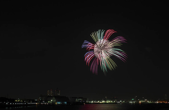 夜空的煙花