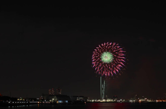 夜空的煙花