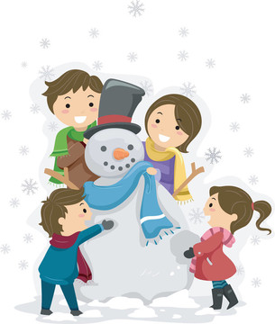 雪人家族