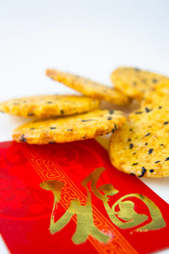 中國新年紅包餅干