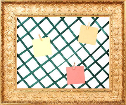 金色的畫(huà)框