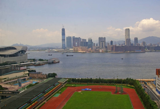 香港在白天繁華