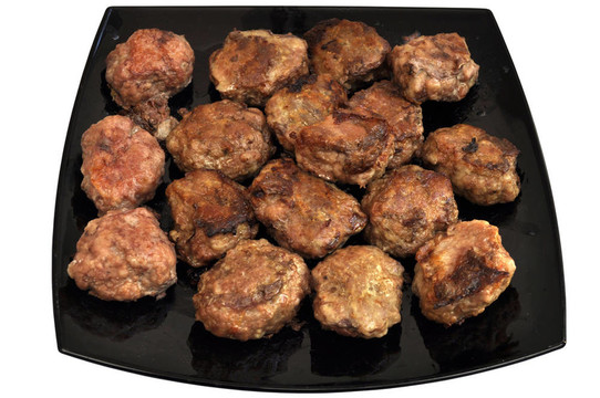 美味肉片特寫