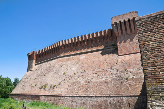 威尼斯堡壘。今年。Emilia Romagna。意大利.