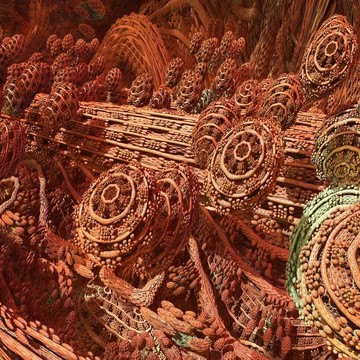 計算機(jī)生成抽象背景