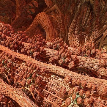 計算機生成抽象背景