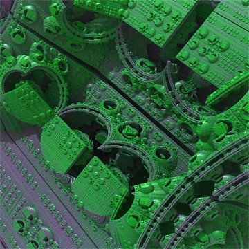 計算機生成抽象背景
