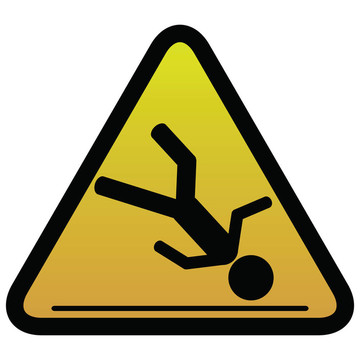 警告標(biāo)志滑