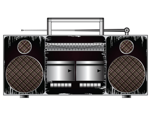 老收錄音機播放器
