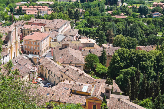 今年的全景。Emilia Romagna。意大利.