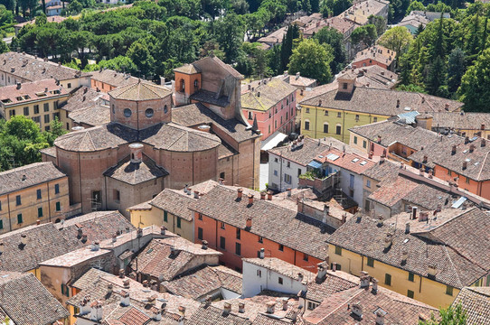 今年的全景。Emilia Romagna。意大利.